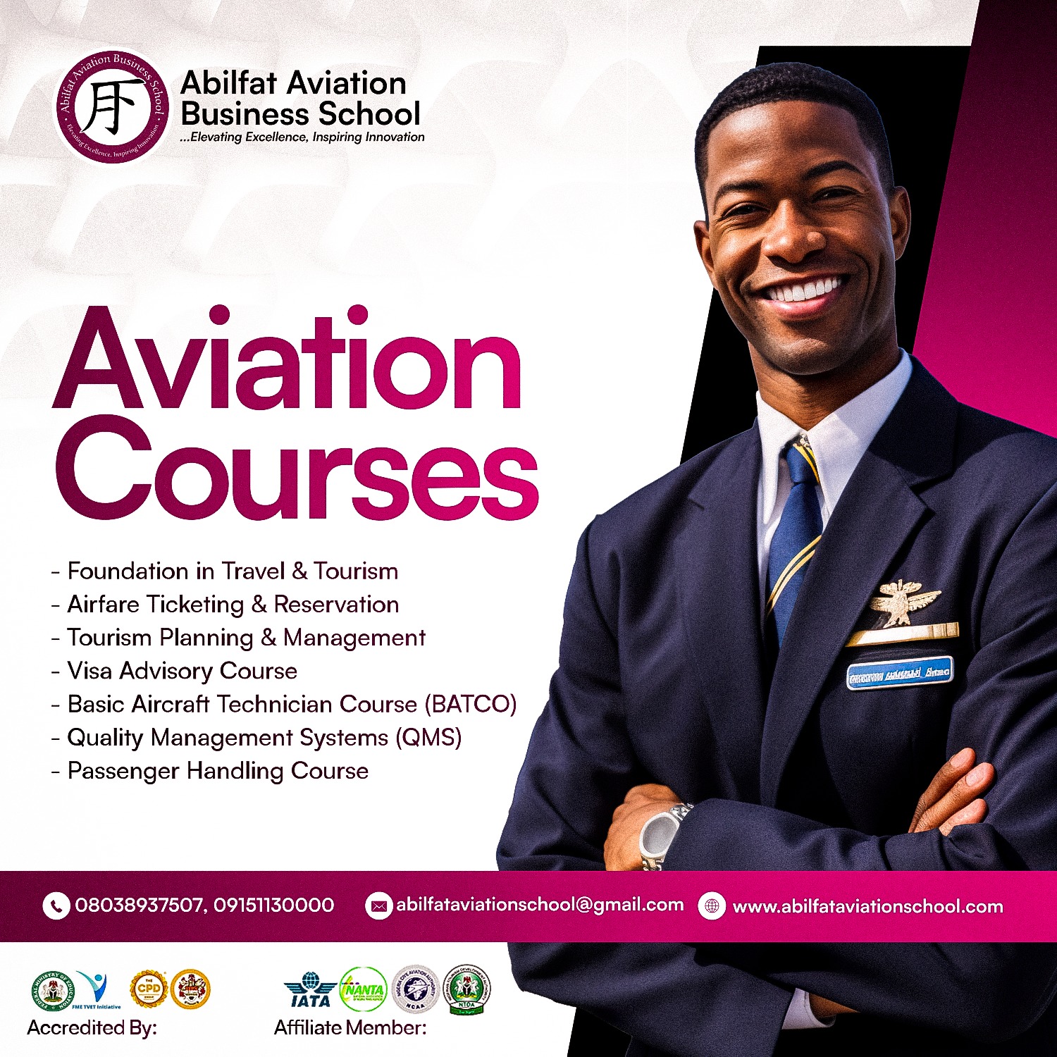 Aviation, Travel & Tourism Faculty